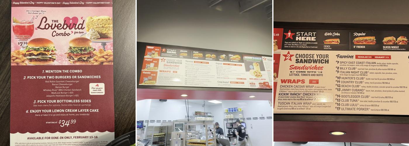 Jimmy John's Menu