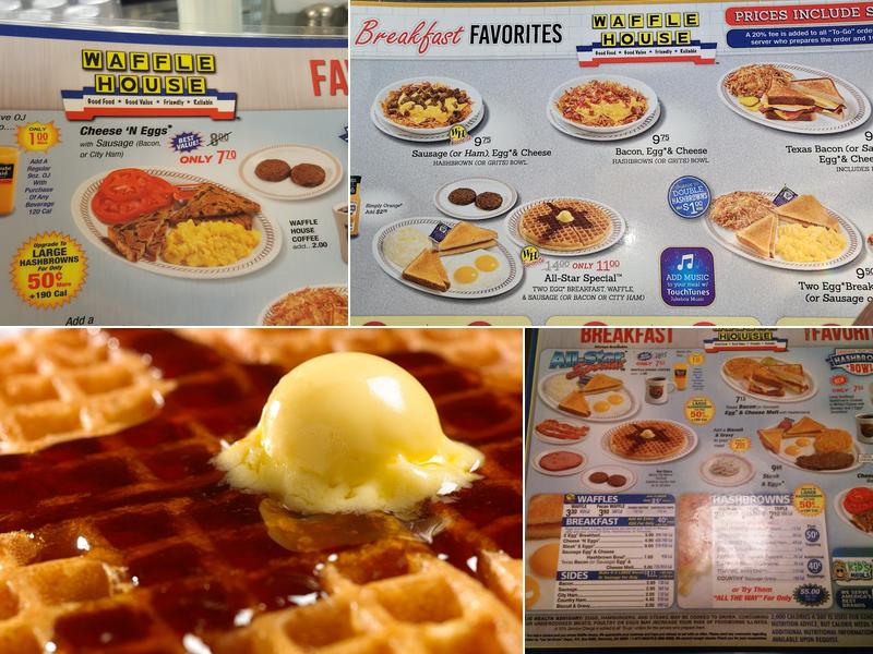 Waffle House Menu