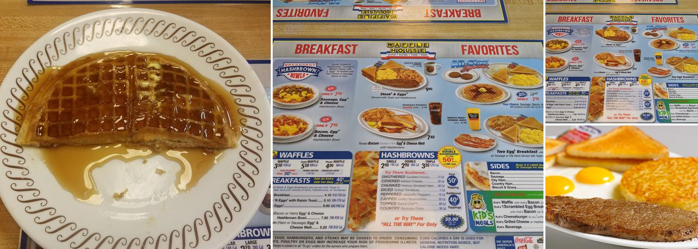 Waffle House Menu