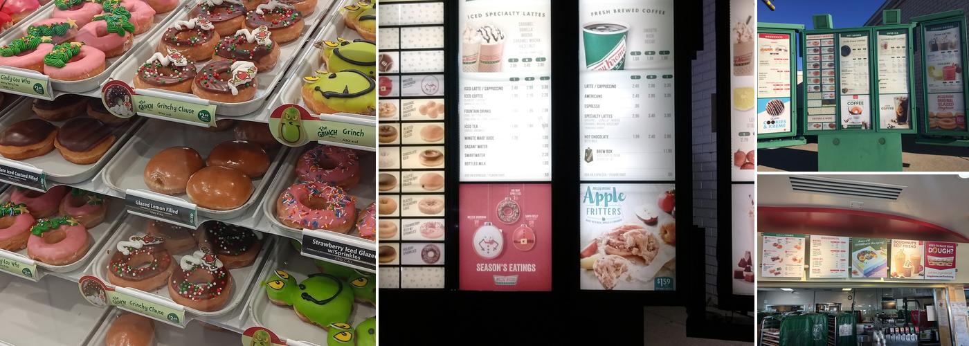Krispy Kreme Menu