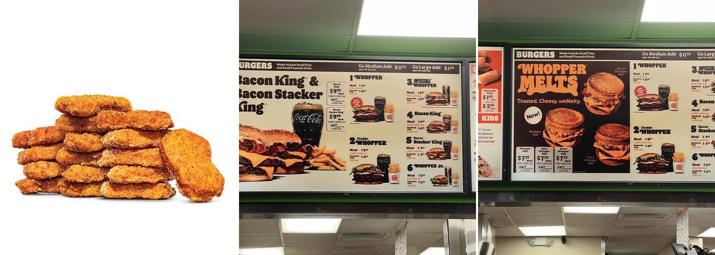 Burger King Menu