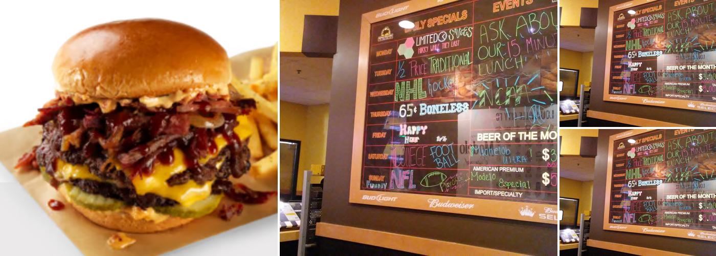 Buffalo Wild Wings Menu