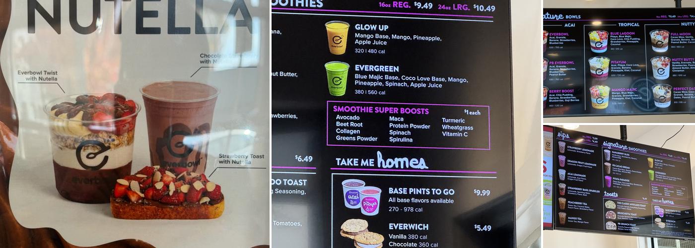 everbowl Menu