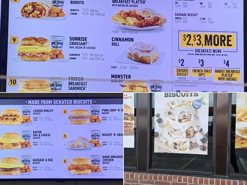 Hardee’s Menu