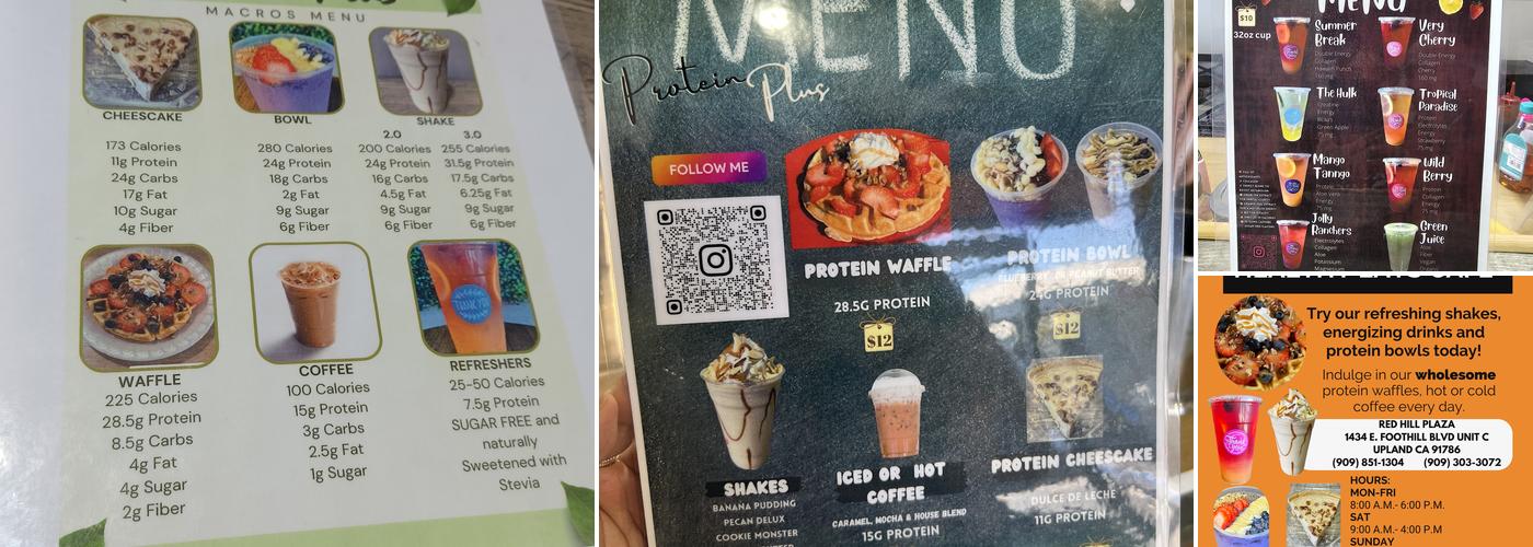 Protein Plus Menu