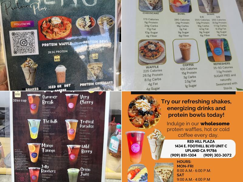 Protein Plus Menu