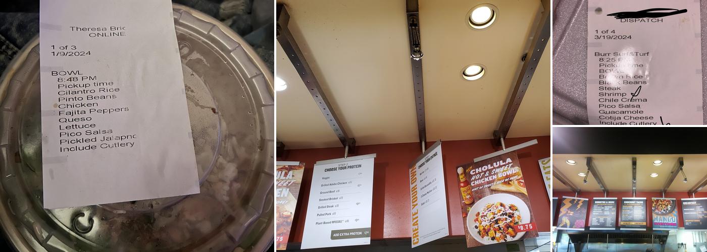 QDOBA Mexican Eats Menu