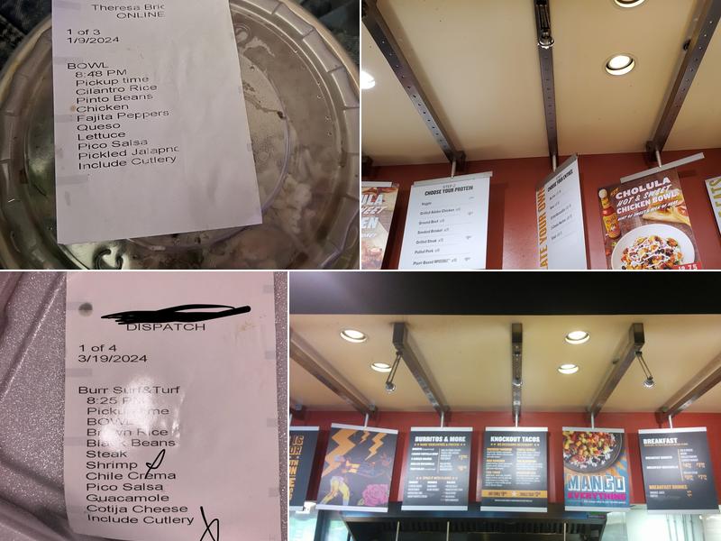 QDOBA Mexican Eats Menu