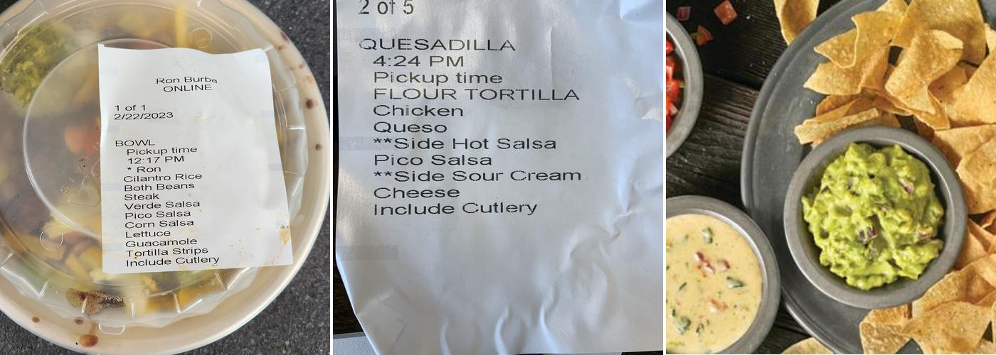 QDOBA Mexican Eats Menu