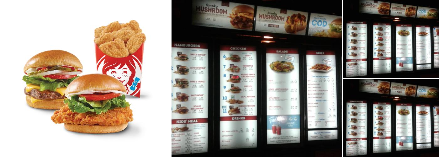 Wendy's Menu