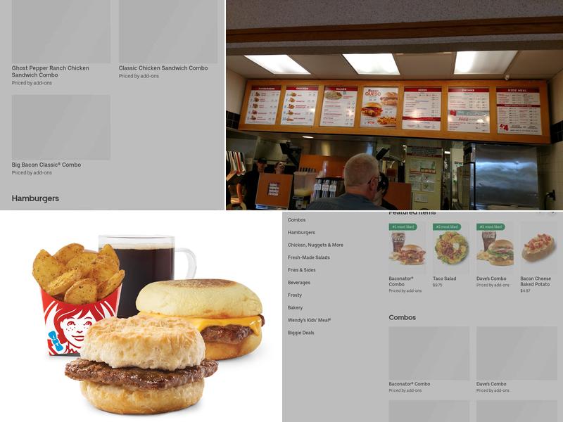 Wendy's Menu