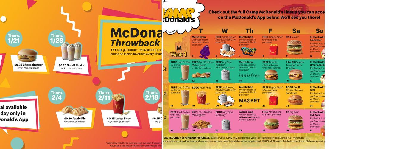 McDonald's Menu
