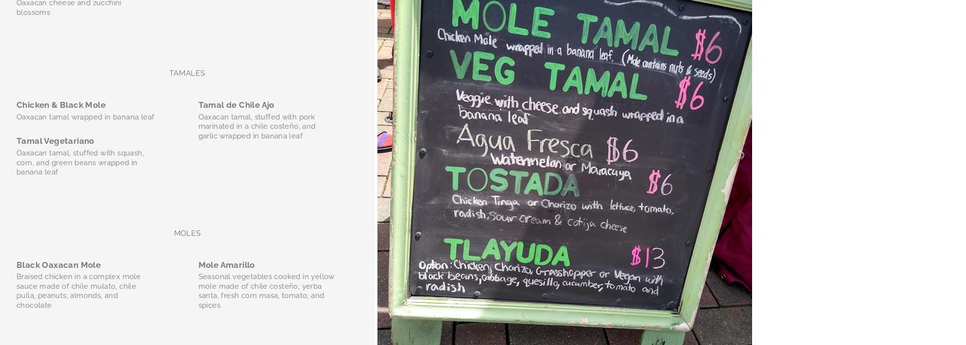Origen Menu