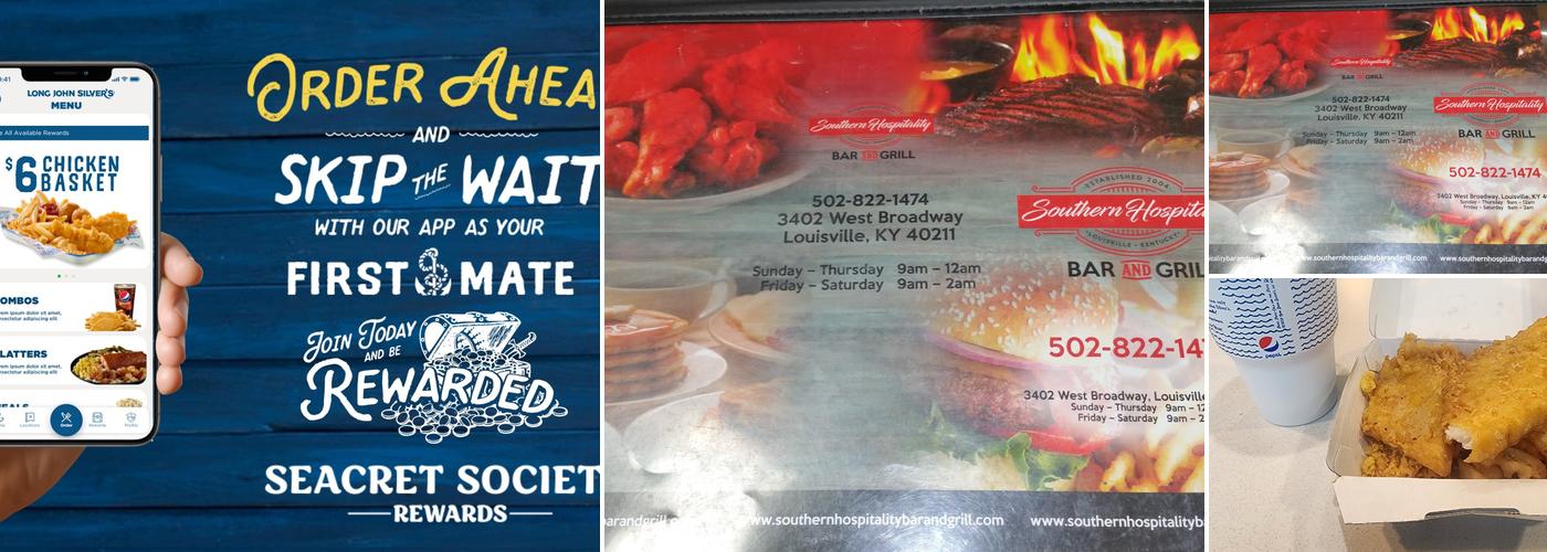 Long John Silver's Menu