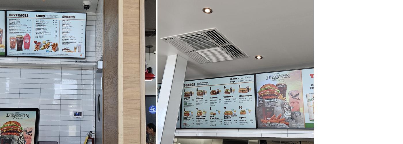 Burger King Menu