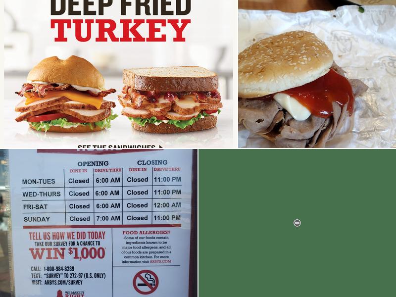 Arby's Menu