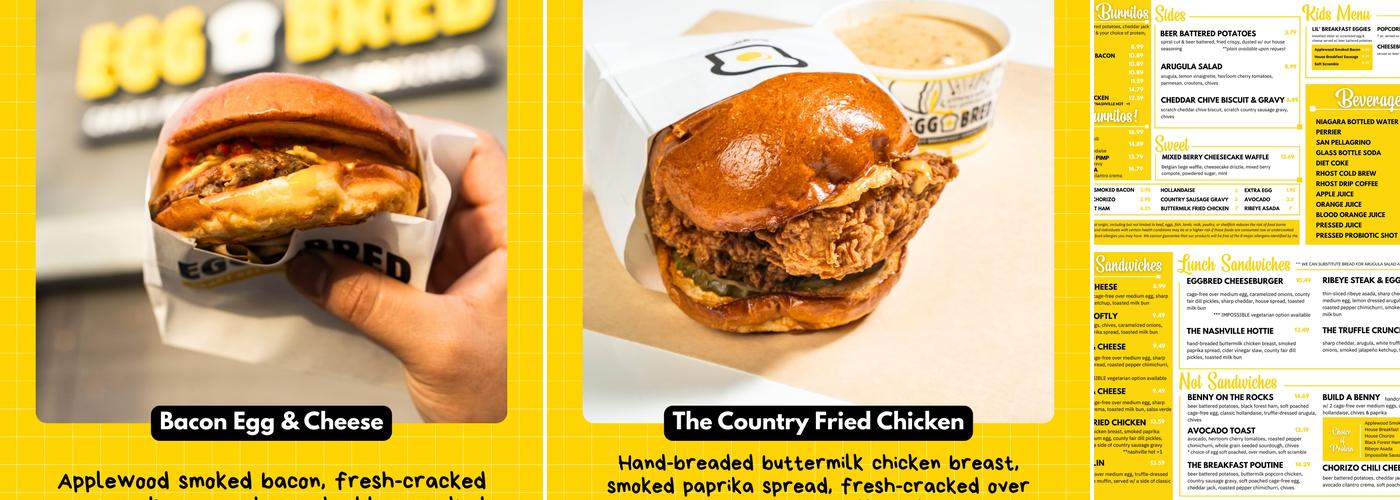 EggBred Menu