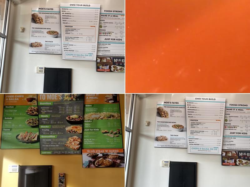 Moe's Southwest Grill Menu