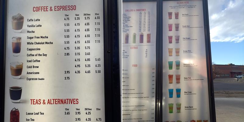 Dazbog Menu