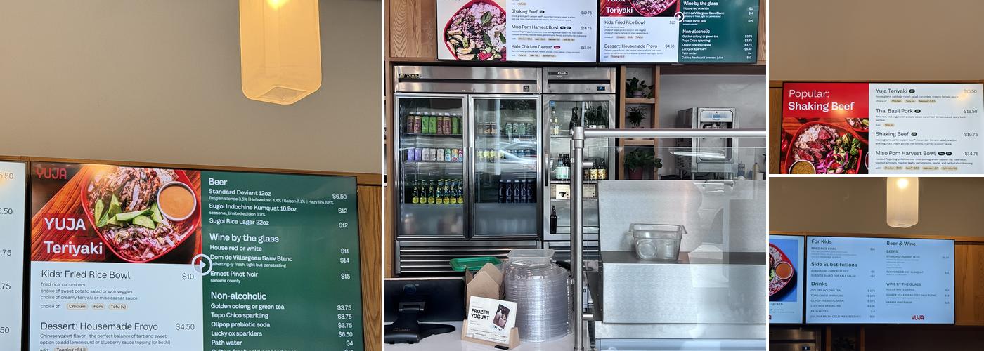 Yuja Menu