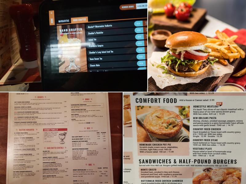 Cheddar's Scratch Kitchen Menu