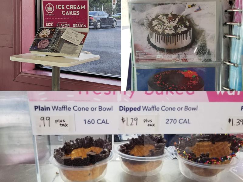 Baskin-Robbins Menu