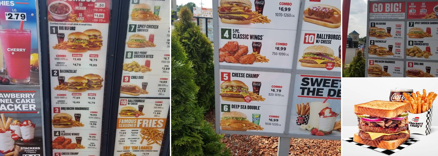Rally's Menu