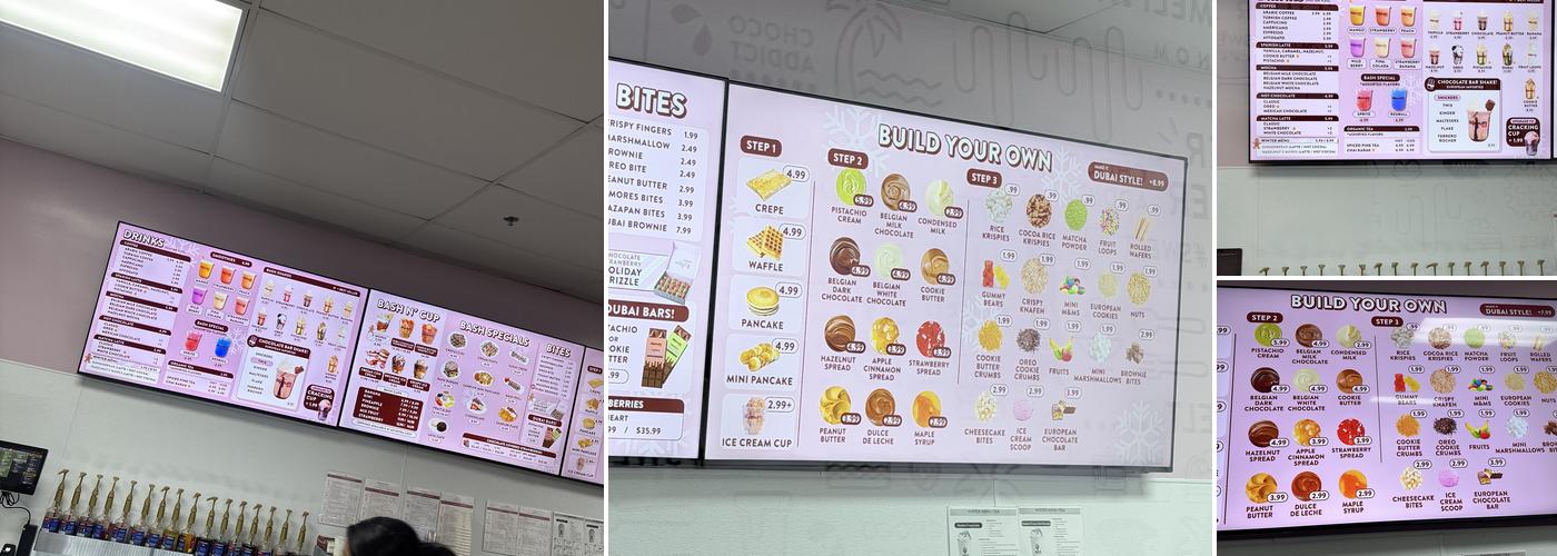 Chocolate Bash Menu