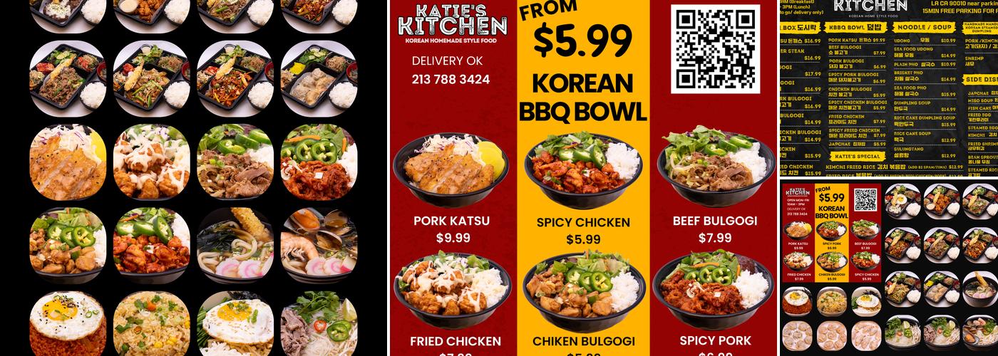 Katie's Kitchen Menu