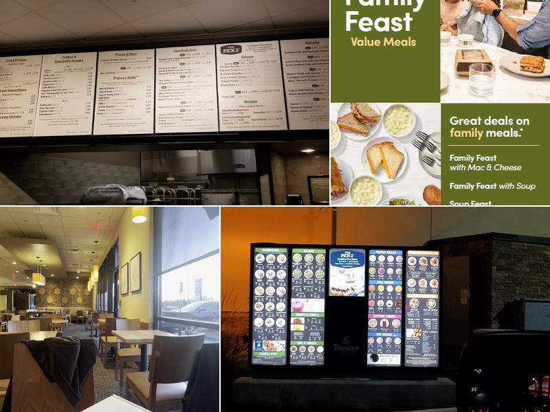 Panera Bread Menu