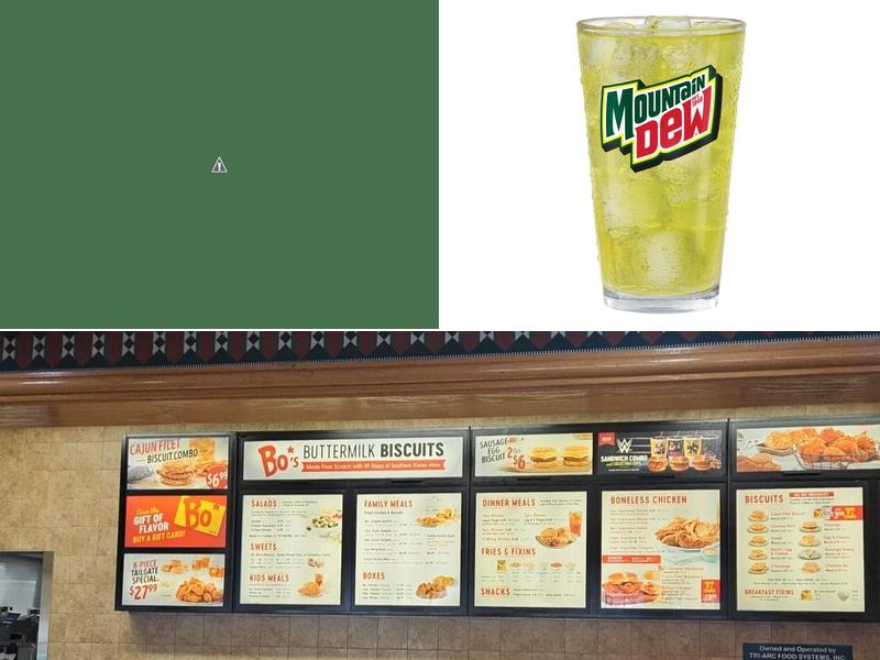 Bojangles Menu
