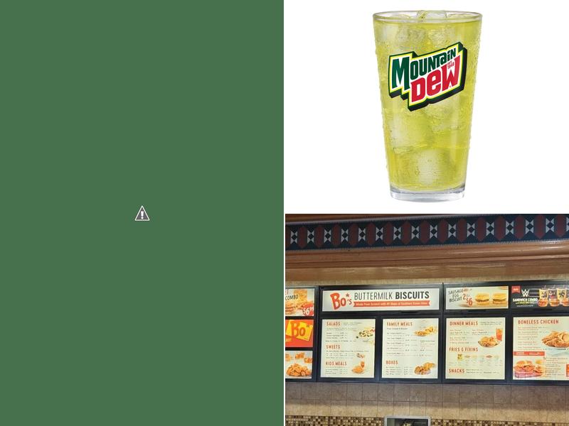 Bojangles Menu