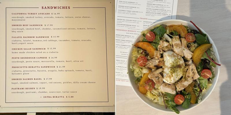 Cheminé Menu