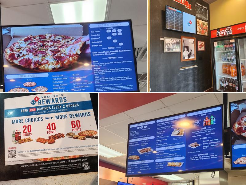 Domino's Pizza Menu