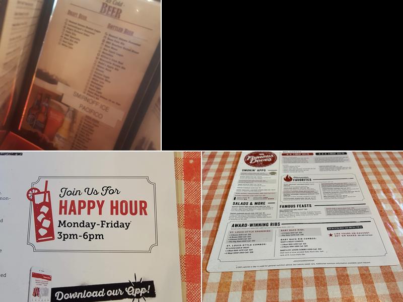 Famous Dave's Bar-B-Que Menu