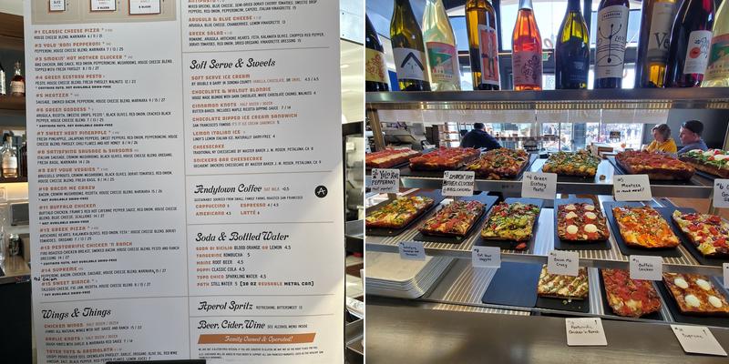Joyride Pizza, Pier 1 Menu