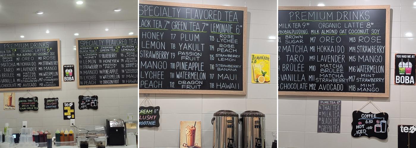 MuchTEA18 Menu