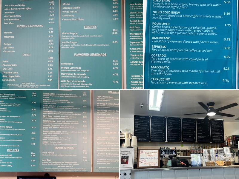 Brew Wave Coffee Menu