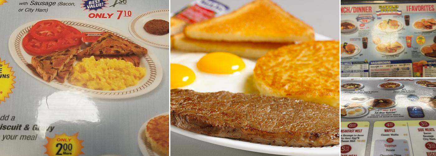 Waffle House Menu