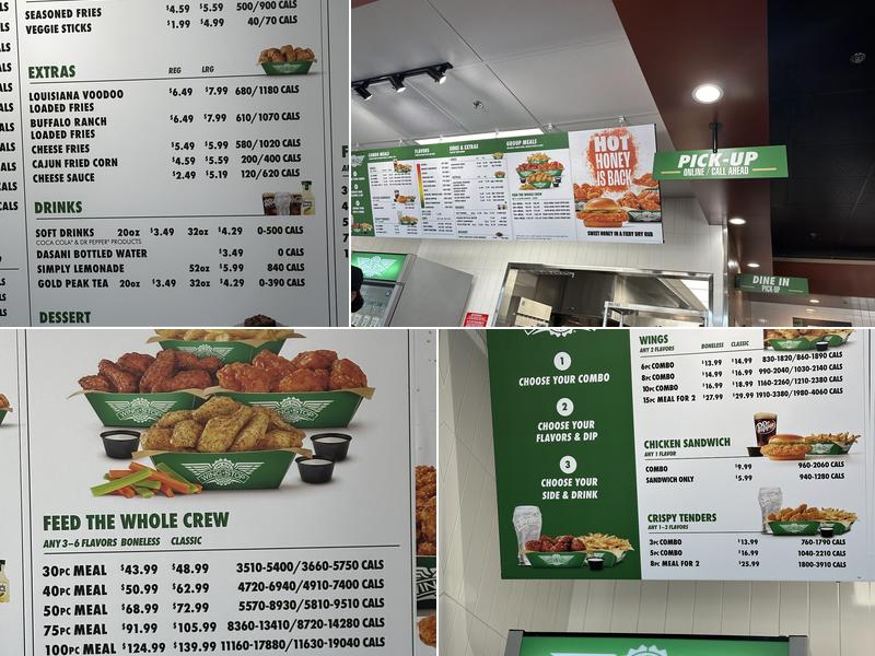 Wingstop Menu