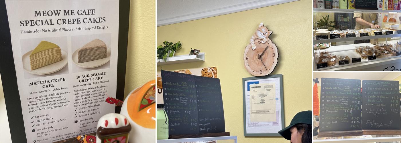 Meow Me Cafe Menu