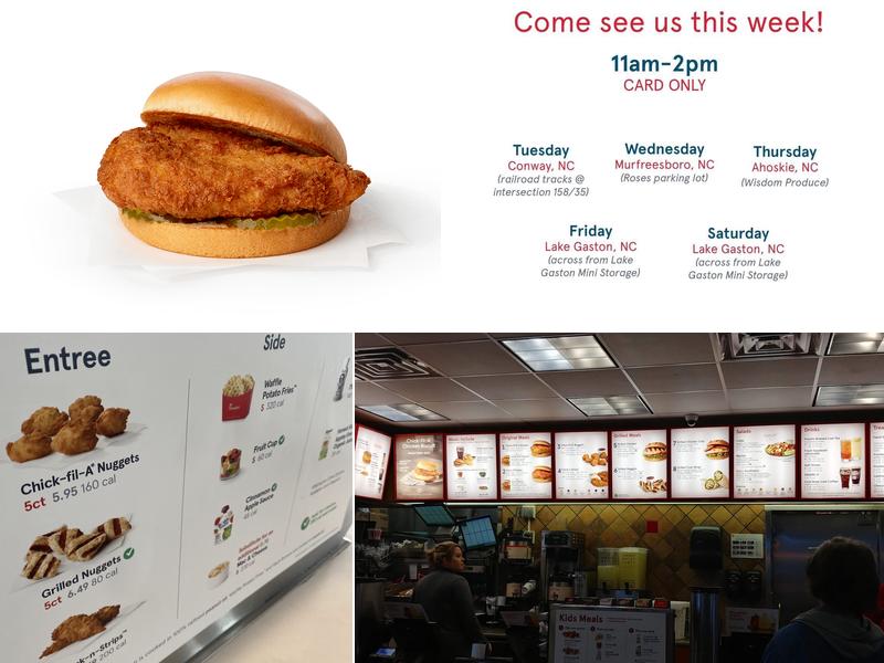 Chick-fil-A Menu