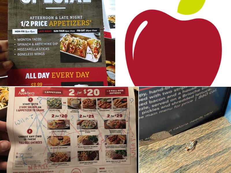 Applebee's Grill + Bar Menu