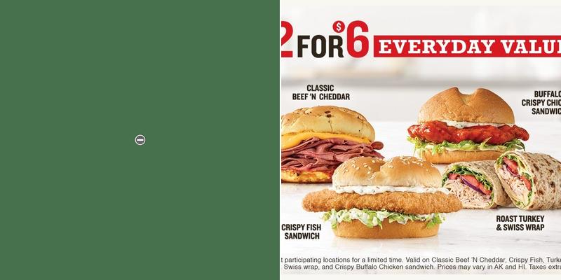 Arby's Menu