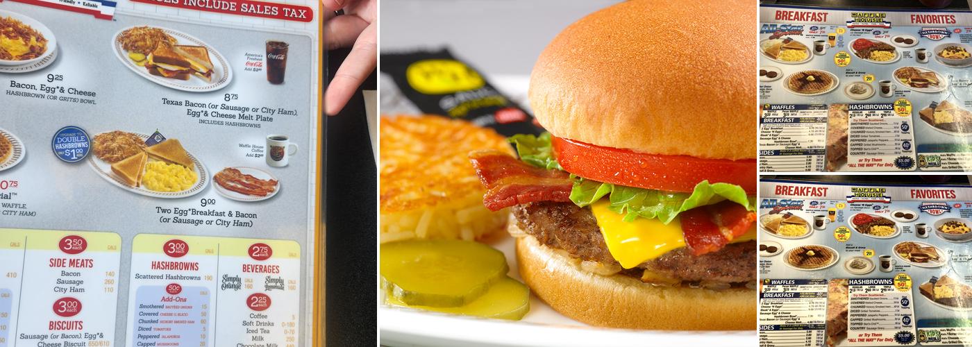 Waffle House Menu