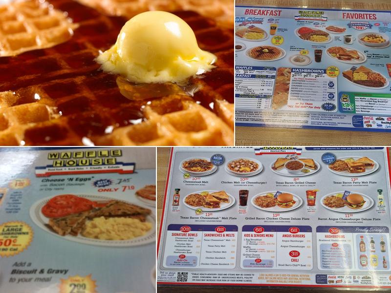 Waffle House Menu