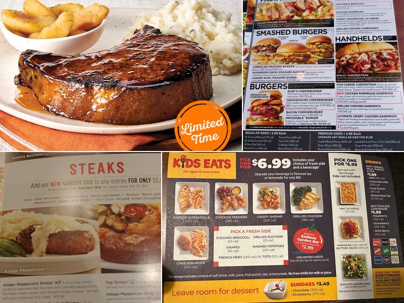 Ruby Tuesday Menu