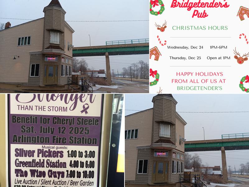 Bridgetenders Pub 1131 Center St, Peru