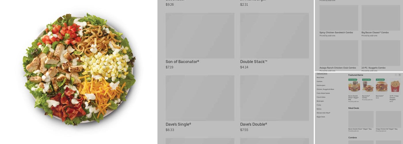 Wendy's Menu