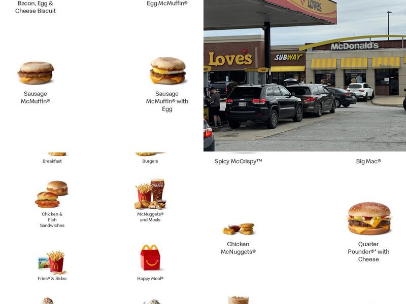 McDonald's Menu